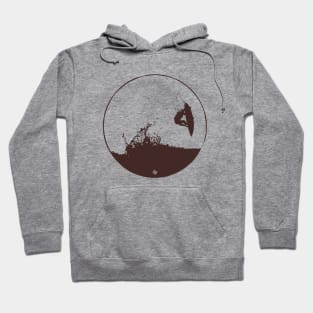 Texas Style Lone Surfer Hoodie